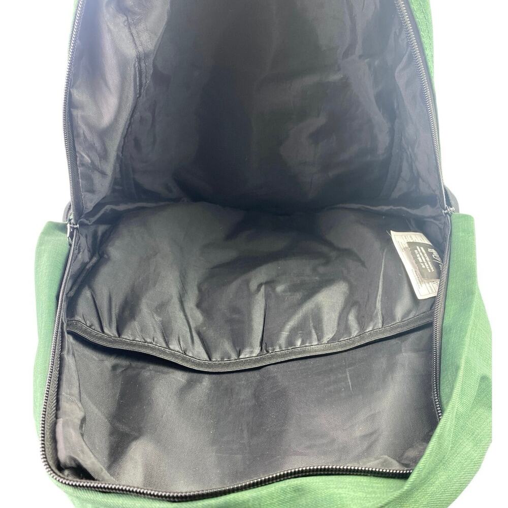 Harry Potter Slytherin House Green Black Hogwarts Patch Logo Backpack One Size - Picture 4 of 5